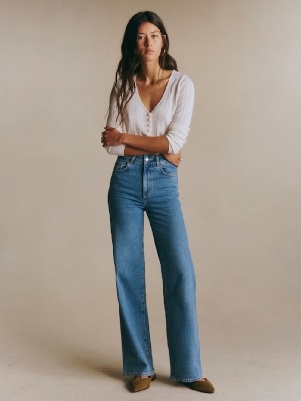 Sezane NEW 70'S TROUSERS